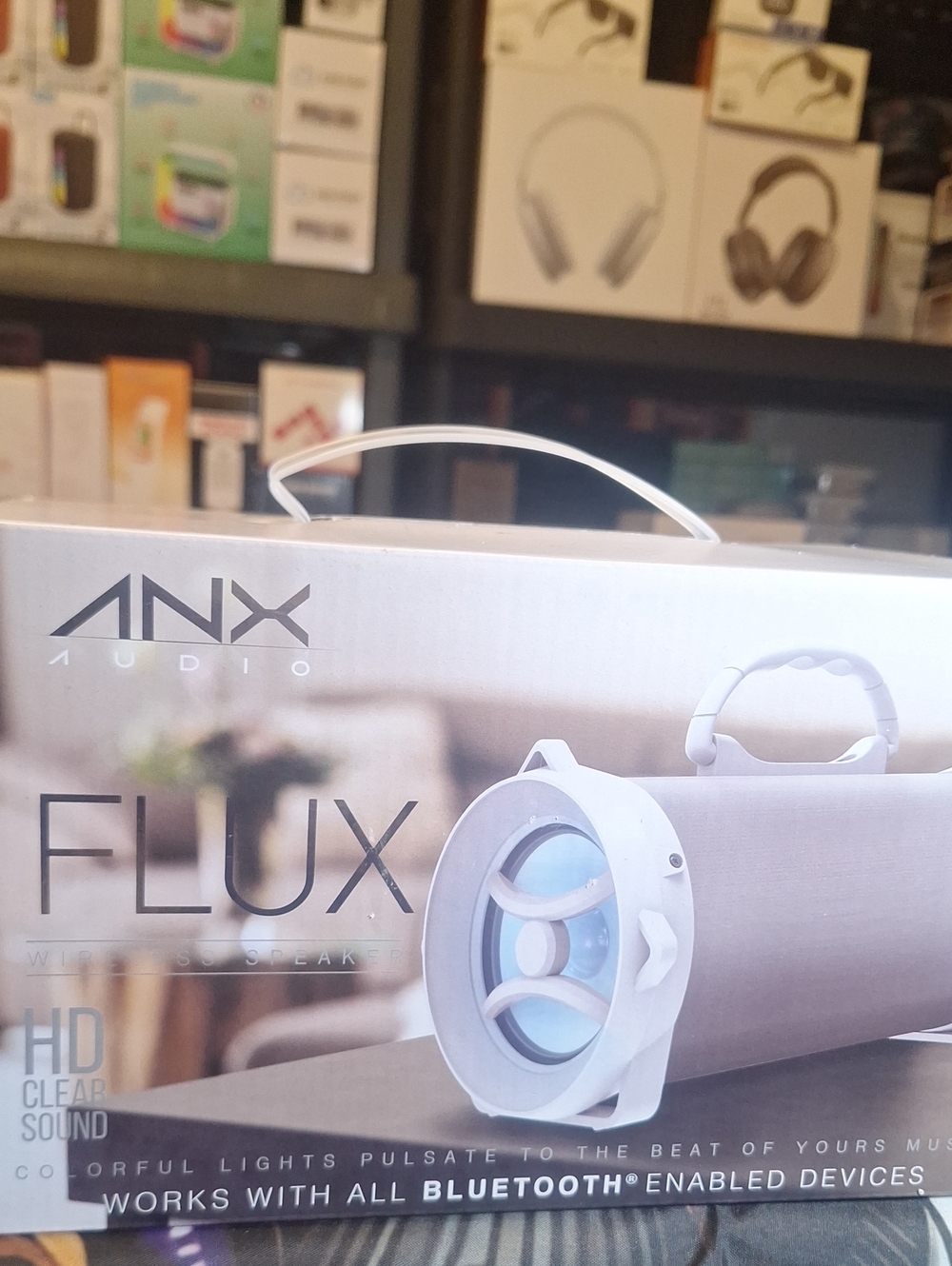 ANX Audio FLUX Bluetooth Speaker — White Factory Sealed